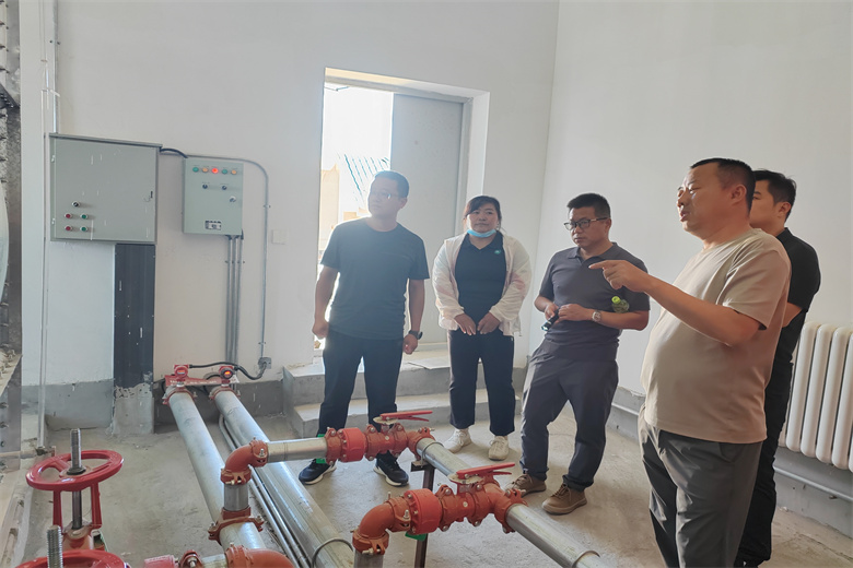 【深化“三抓三促”行动】高台住建局：开展住宅小区消防检查夯实安全坚固防线